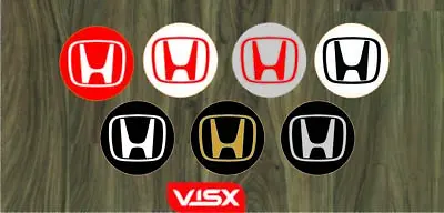 (4) Logo Sticker Wheel Center Caps Decal For Honda CIVIC ACCORD CRV Vtec Si • $14.99