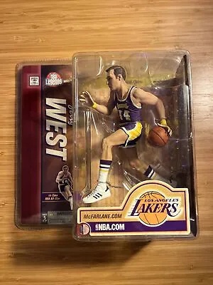 McFarlane NBA Legends Series 2 Los Angeles Lakers Jerry West Action Figure NEW • $48