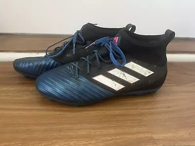 Adidas Ace Elastic Ankle Football Boots Blue Pink Size US 8 • $29.95
