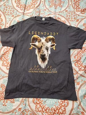 Daddy Yankee Legendaddy 2022 Concert Tee - La Ultima Vuelta World Tour - NWOT • $24