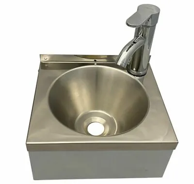 S10G Lever MIXER Sink Mini Hand Wash Basin COMPACT Sink Waste Plug Trap • £79.99