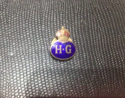 £3 • Buy Original WW2 Home Guard Unit Servicemans Enamel HG Lapel Badge: See Detail.