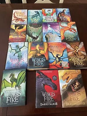 $21 • Buy Wings Of Fire Set By: Tui T. Sutherland. 12 Books Plus 2 In Legends Series. USED