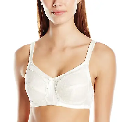 Amoena Women's Ina SB Wireless Mastectomy Bra Off-White 36D • $17.51