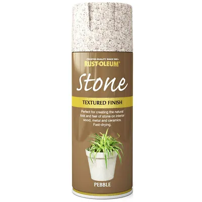 £10.90 • Buy Textured Spray Paint Multi Colour Stone / Metal Effect Decorative 400ml Tin Can