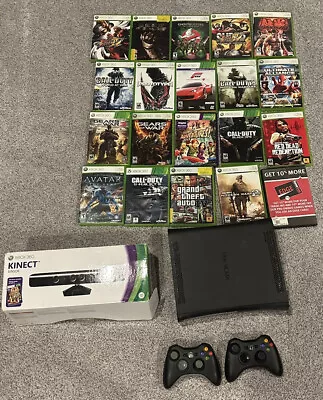 $129 • Buy Microsoft Xbox 360 E 250GB Game Console Bundle Lot