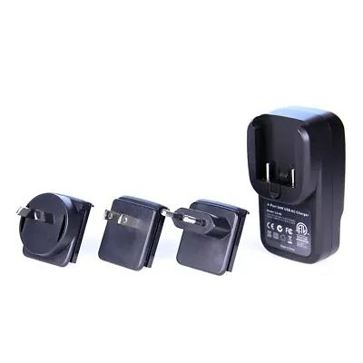 $19.95 • Buy Universal/World Travel Adapter/Convertor Plug & 4 USB Port Power US/UK/AU/EU/HK