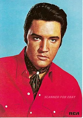 Elvis Postcard RCA 1970's Promotional Grande Traveltime Product • $5