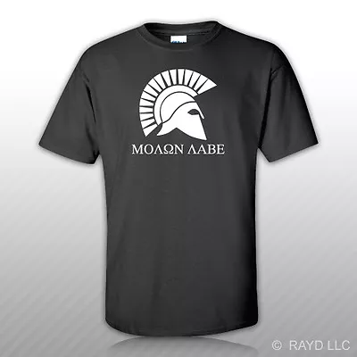 Molon Labe T-Shirt Tee Shirt S M L XL 2XL 3XL Cotton Come Take Them Spartans #3 • $13.99