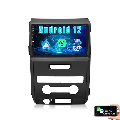 For 2008-2014 Ford F150 Android12 9'' Stereo Radio GPS Nav USB 1+32G Carplay Sat • $134.99