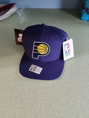 Vintage NBA Pacers Basketball SnapBack Hat Official NBA Licensed New W/Tags • $24.40