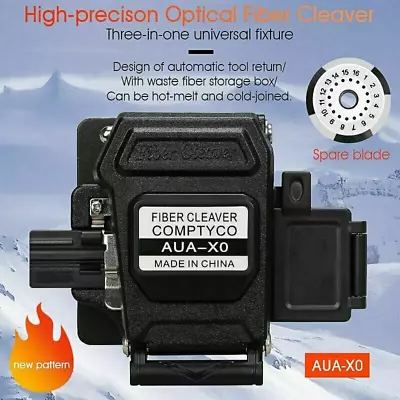 AUA-X0 Fiber Cleaver Fiber Optic Cable Cutting Knife Three-in-one Clamp Slot • £47.40