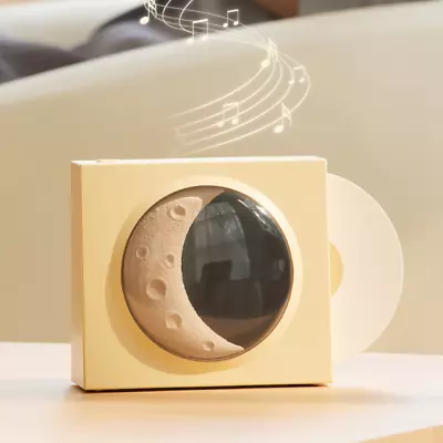 Moon Clock Bluetooth Speaker Vinyl Nostalgic Feelings High Volume Small Speaker • $61.03