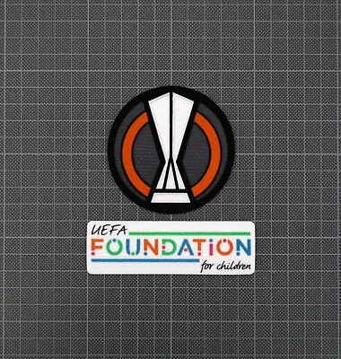 UEFA Europa League & Foundation Football Sleeve Patches 2021-2023 • $10.21