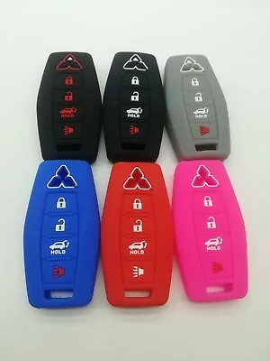 Silicone Fob Remote Key Case Cover For 2021 2022 2023 2024  MITSUBISHI OUTLANDER • $6.99