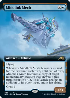 Mindlink Mech - Extended Art X1 - Kamigawa: Neon Dynasty - NM-Mint English - Ka • $1.79