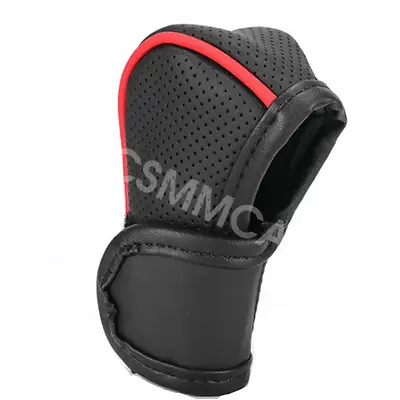 Black Car Gear Shift Collars Handbrake Knob Cover Non-Slip Protector Accessories • $10.21