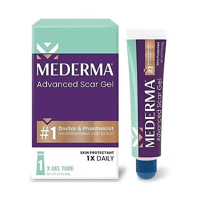 Mederma Advanced Scar Gel Treats Old And New Scars Reduces The Appearance • $22.99