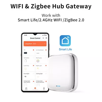 Smart Home Hub Smart Multimode Gateway Wifi Mesh Zigbee Mini Smart Mode • $39.14