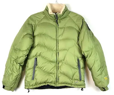 Mountain Hardwear Down Ghost Whisperer Quilted Jacket Gorpcore Green Womens S • $99.99