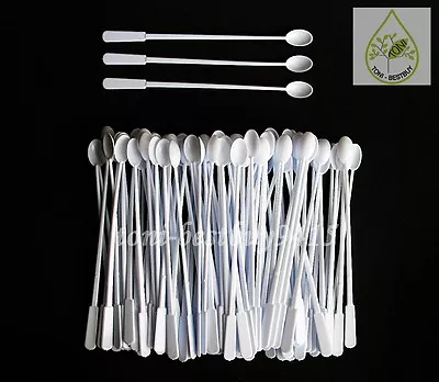 Coffee Tea Mini Spoons Plastic Stirrer Disposable Accessories Utensil 100 Pcs 5” • $11.99