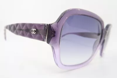 Vintage CHANEL Acetate Sunglasses Made In Italy 59-17 135 Made In Italy Superb • $27.35