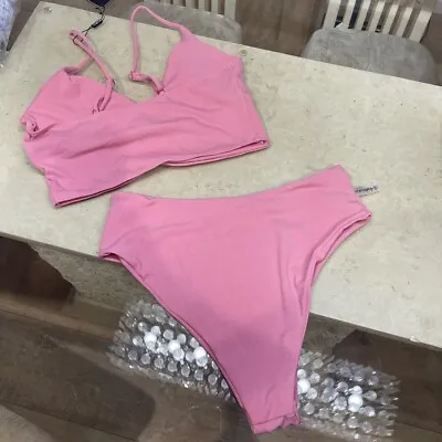 Size XL Pink Tankini Swimsuit BNWT • $20