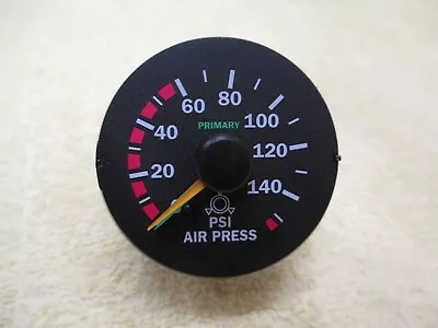 International Navistar Dual Needle Air Brake Pressure Gauge Used M7 • $75