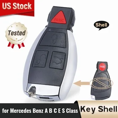 Upgraded Remote Key Shell Case Fob For Mercedes Benz A B C E S W203 W204 W205 • $14.71