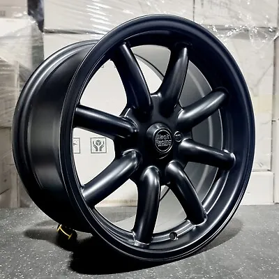 BLACK RACING BR8 4 X 15x8 Wheels JDM 4x110 25P Mazda RX7 RX2 RX3 RX4 808 • $770