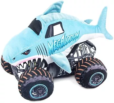 Monster Jam Plush Stuffed Megalodon Pillow Buddy - Super Soft Polyester Micro... • $45.17