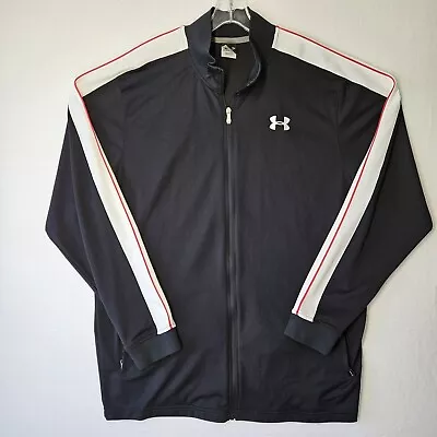 Under Armour Full Zip Athletic Track Jacket Mens Xl Excellent Condition • $19.99