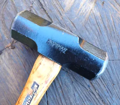 Mint 4lb Steel Blacksmith Vaughan Sledge Forging Knife Hammer Anvil Vintage • $42.50
