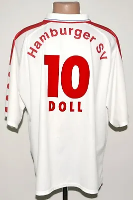 £95.99 • Buy Hamburg Sv Germany 1998/1999 Home Football Shirt Jersey Fila Size Xxl #10 Doll