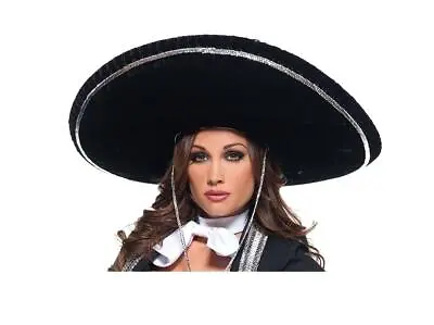 Mariachi Adult Costume Hat Black • $26.99