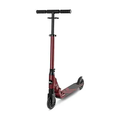 Scooter Kids 2 Wheels Ages From 6 LED Kids Push Scooter Folding Adjustable Red • £107.99