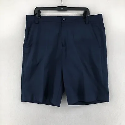 Puma Men's Golf Shorts Size 36 Navy Blue Active Athletic • $16.95