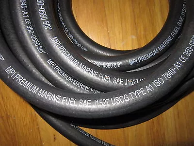 5/8  ID Type A1 Marine Fuel Line Hose  MPI Premium 7840-A1   Sold By The Foot  • $3.35