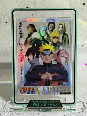 Naruto Shippuden Poster NRCC-PTR-011 Official Naruto Kayou Trading Card NM TCG • $1.98