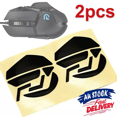 2pcs Black Hotline Gaming Competition Games G502 Feet Logitech Mouse Skates • $6.65