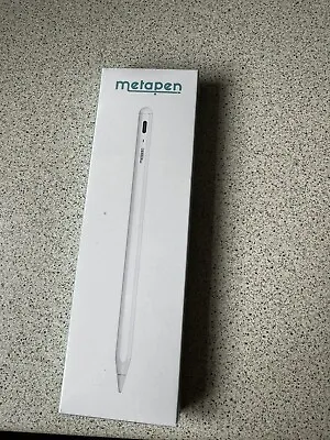 Metapen Pencil A8 Compatible IPad 2018-2022 2X Faster Charge Palm Rejection  • £20