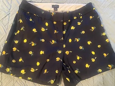 J Crew Navy Lemon Shorts 4 • $6