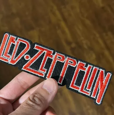 LED ZEPPELIN Pop Rock Metal Music Band Patch Logo Iron Sew On Embroidered Logo • $4.99