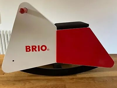 Retro Brio Wooden Rocking Horse Rocker Ride On Children's Baby Toy Fun • £12