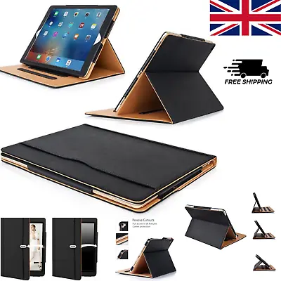 TAN Case For IPad 10.2 9.7 10th 9th 8th 6th Gen Air/Mini 1 2 3 Leather Magnetic • £8.49