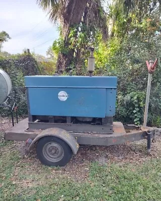 Big 40 Miller W/ Syncrowave  UNIT On HvyDuty Torsion Bar Trailer READY TO GO👍👀 • $1500