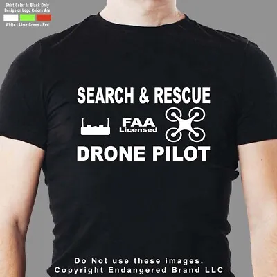Drones Search And Rescue FAA Syma Mavic Men's Short Sleeve T Shirt • $18.99