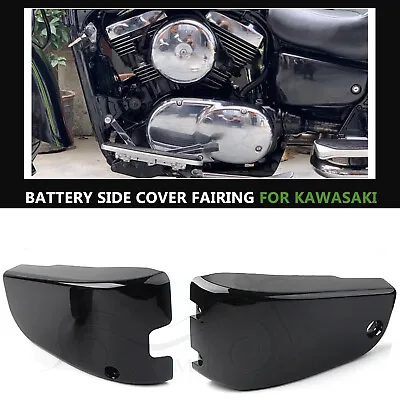 Black Battery Fairings Cover For Kawasaki Vulcan 1500 VN1500A VN1500N Classic • $55.98