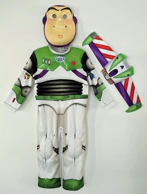 £12.95 • Buy TU Boys Padded Buzz Lightyear Toy Story 3pc Fancy Dress Costume Age 3-4 Yrs VGC