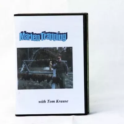 Marten Trapping - DVD By Tom Krause - NEW - FREE SHIPPING • $34.95